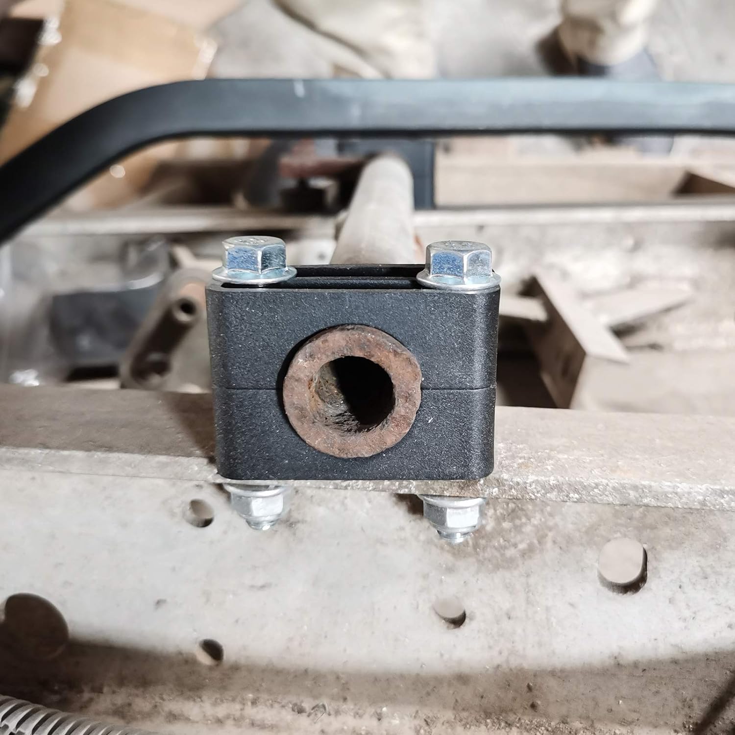 Golf Cart Brake Block Mounting Set with Screw Nut for Club Car DS Carryall Golf Cart 1981-Up | Drive-up