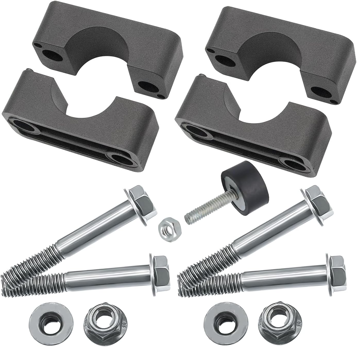 Golf Cart Brake Block Mounting Set with Screw Nut for Club Car DS Carryall Golf Cart 1981-Up | Drive-up
