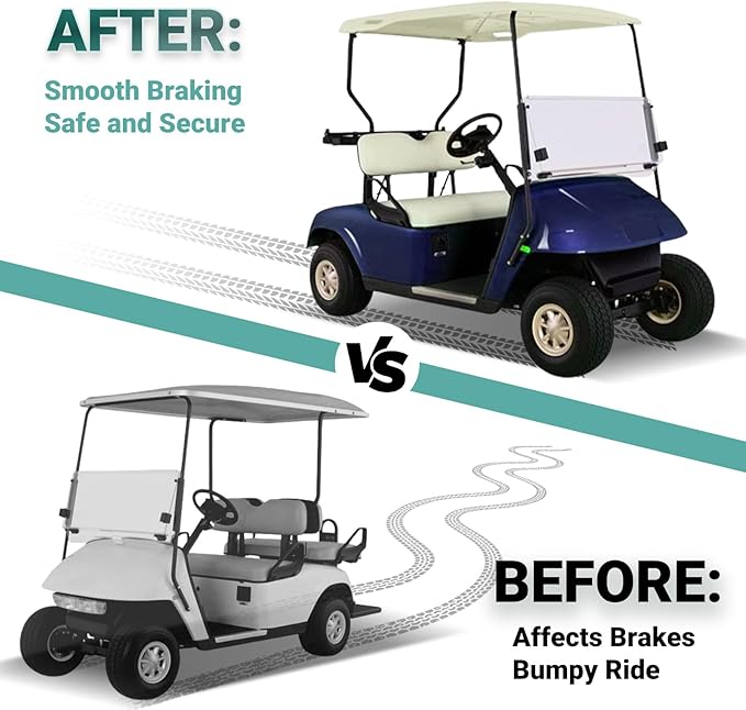 EZGO TXT Brake Cable Kit w/Stainless Cores - Driver & Passenger (1994-2008) |Drive-up