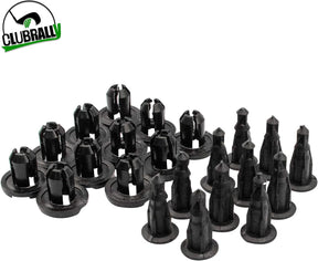 Yamaha Floor Mat Rivet, Push Fasteners Rivet Applicable Applicable to Yamaha Driver Golf Cart 2007-up,Pack of?11