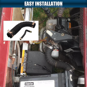 CartClan Club Car Air Intake Hose and Crankcase Vent Tube with Clamp Repair Kit for 1992-1997 DS Gas Golf Carts OEM# 1016228 101971301 1016572 1017466