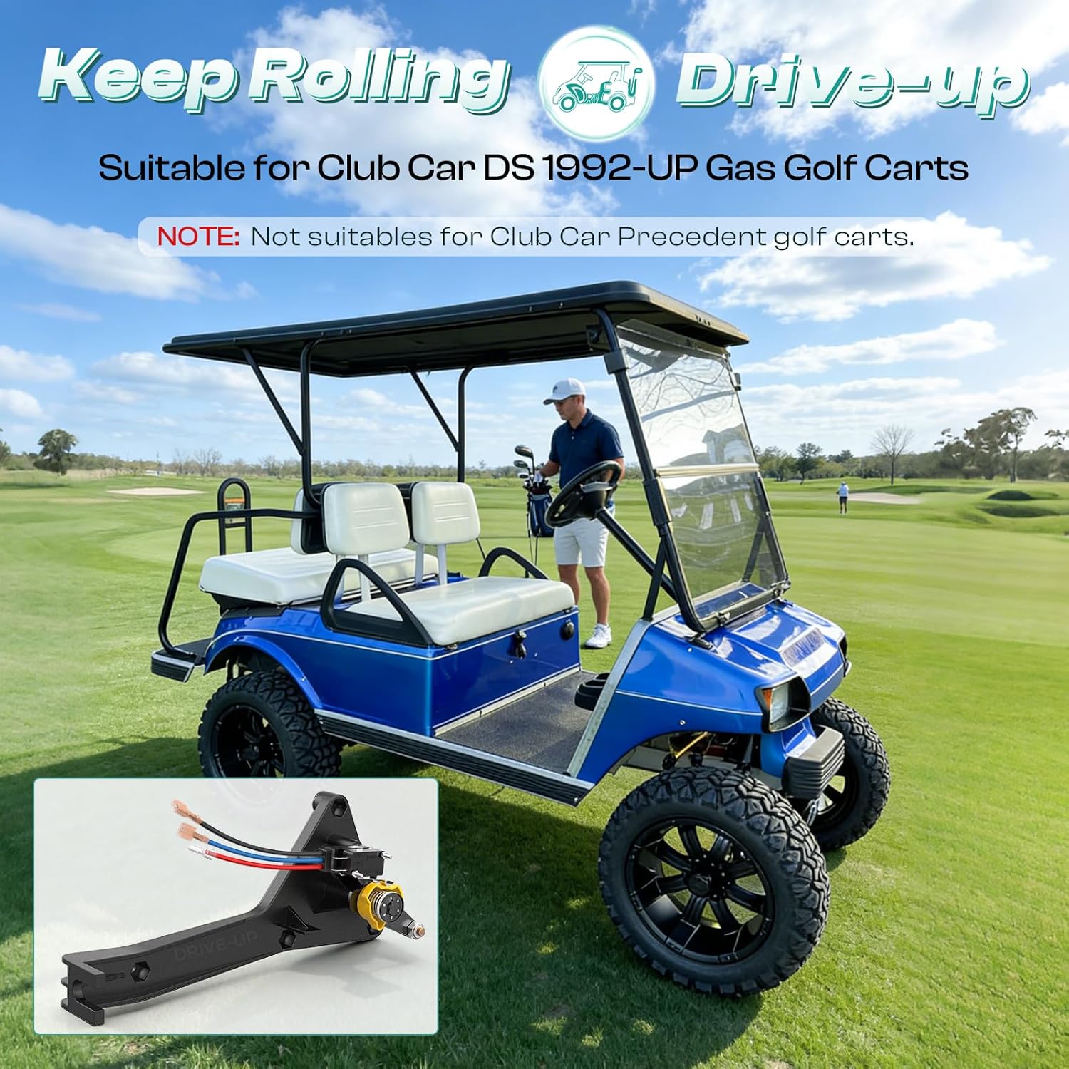 Gas Golf Cart Forward and Reverse Switch Fits Club Car DS 1992-Up | DRIVE UP