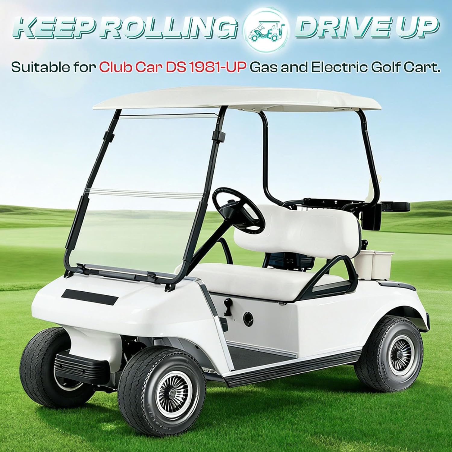 Golf Cart Front End King Pin Repair Kit for Club Car DS 1981-Up | DRIVE UP