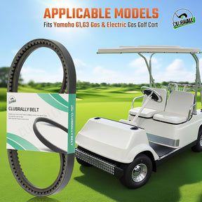 Yamaha golf cart drive belt and starter belt