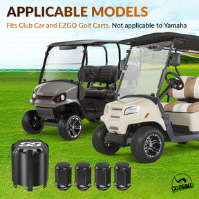 golf cart wheel lug nuts