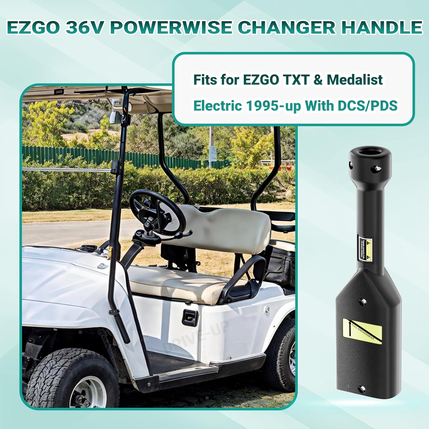 36V Powerwise Charging Port Receptacle for EZGO