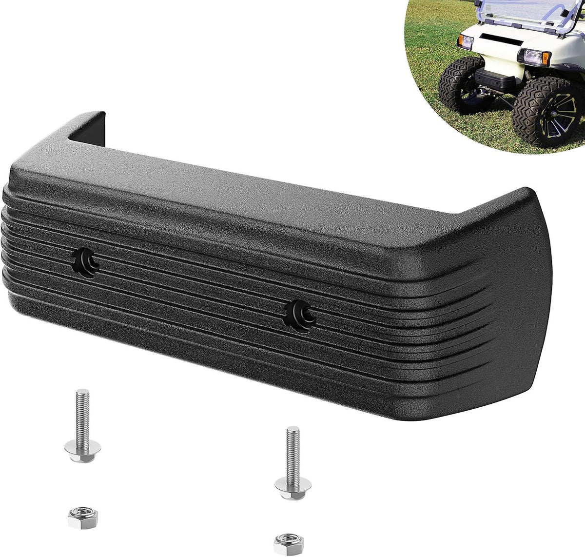 Club Car DS Front Bumper, Suitable for 1993-up Club Car DS, Club Car DS Front Bumper Replace OEM# 1016868 |Drive-up