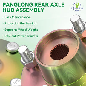 yamaha golf cart wheel hub