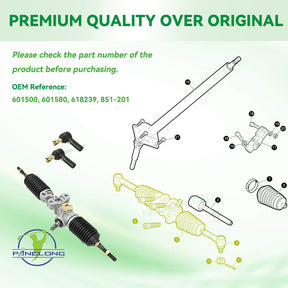 EZGO RXV Steering Rack Assembly with Ball Joints 2008-Up | Drive-up