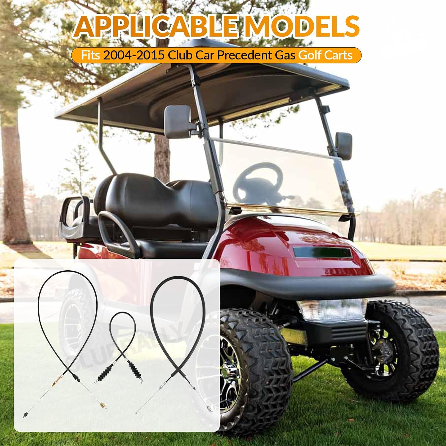Precedent Governor & Accelerator Throttle Cable for Club Car 2004-2015 Golf Carts | DRIVE UP