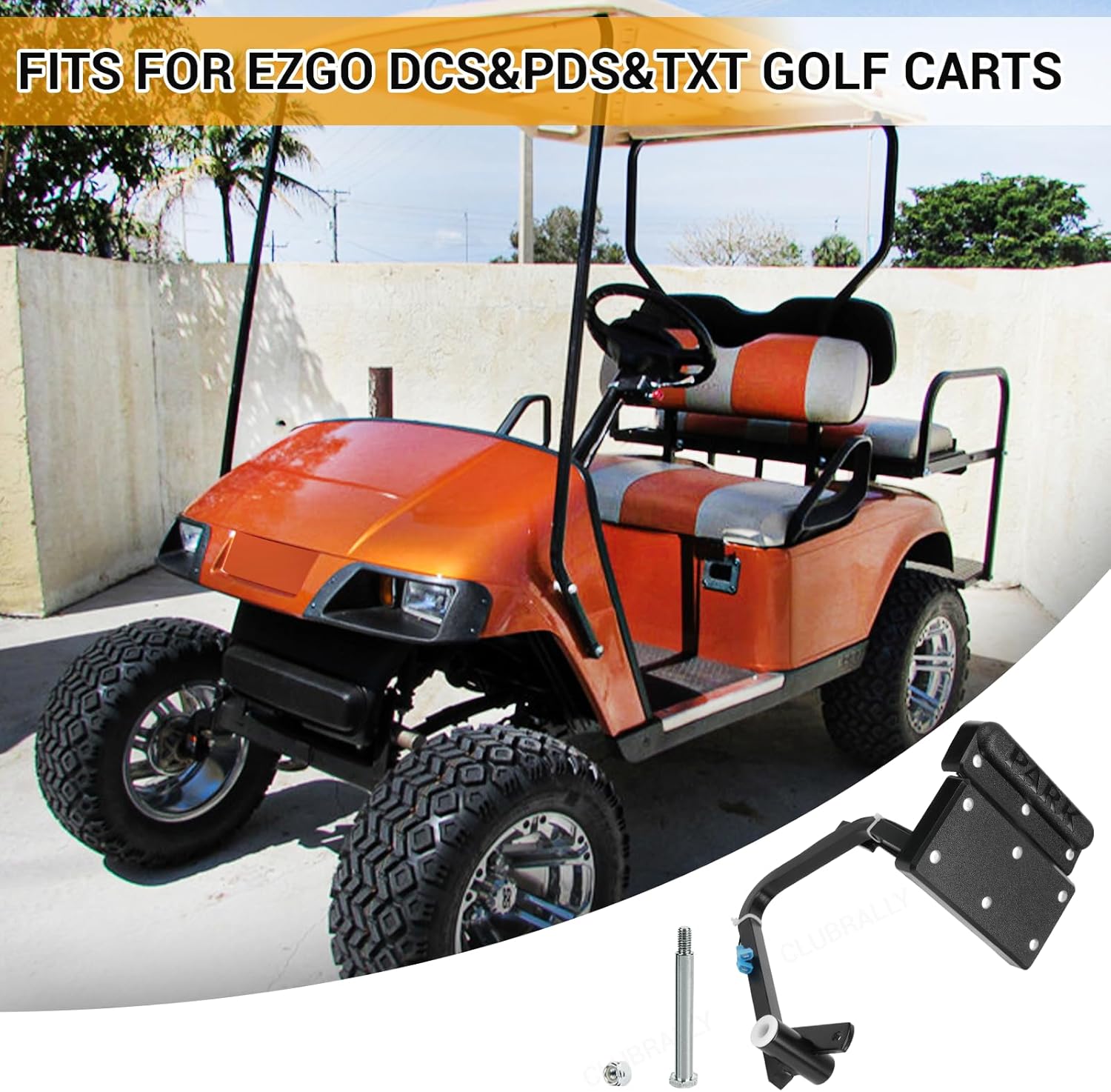 EZGO Brake Pedal Assembly with Brake Light Wire