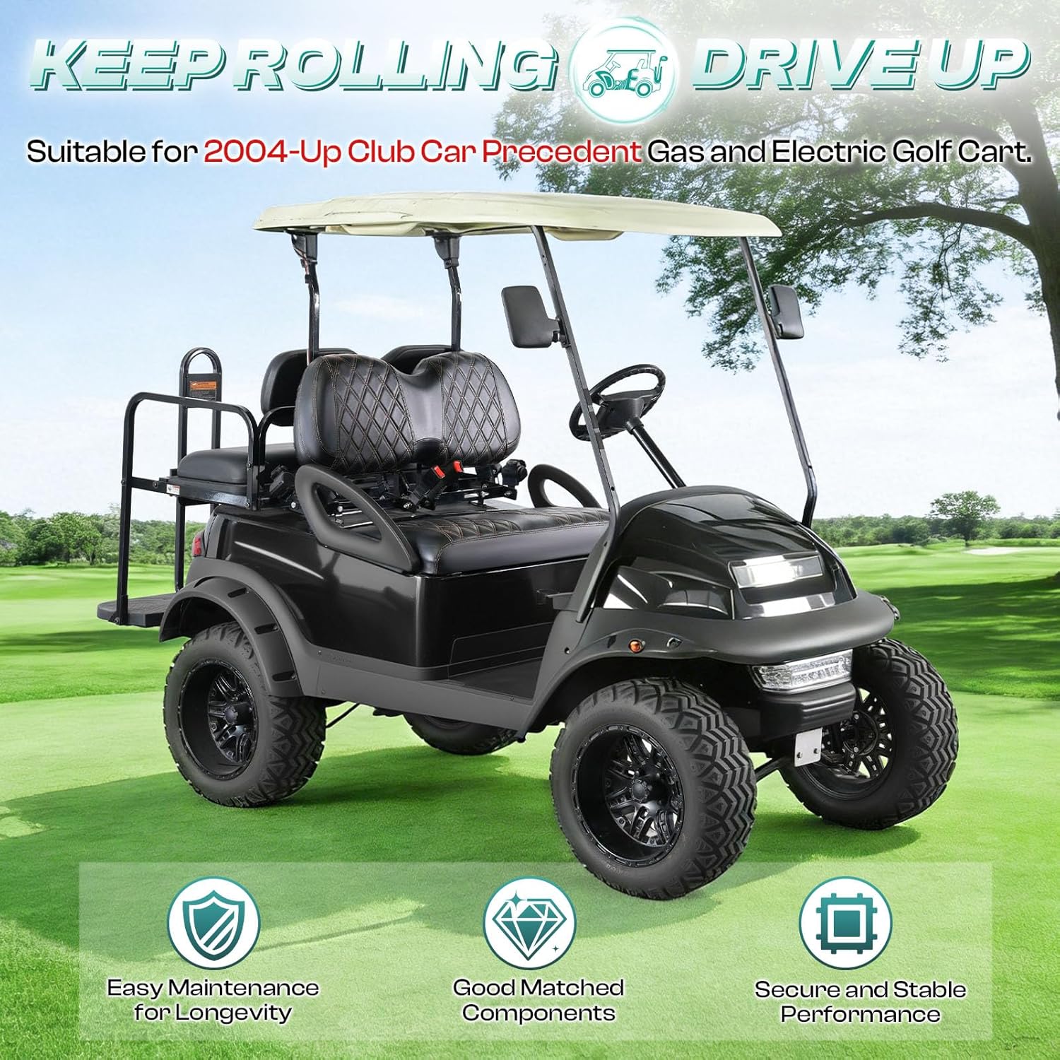 Golf Cart Front End Repair Kit for Club Car Precedent 2004-Up | DRIVE UP