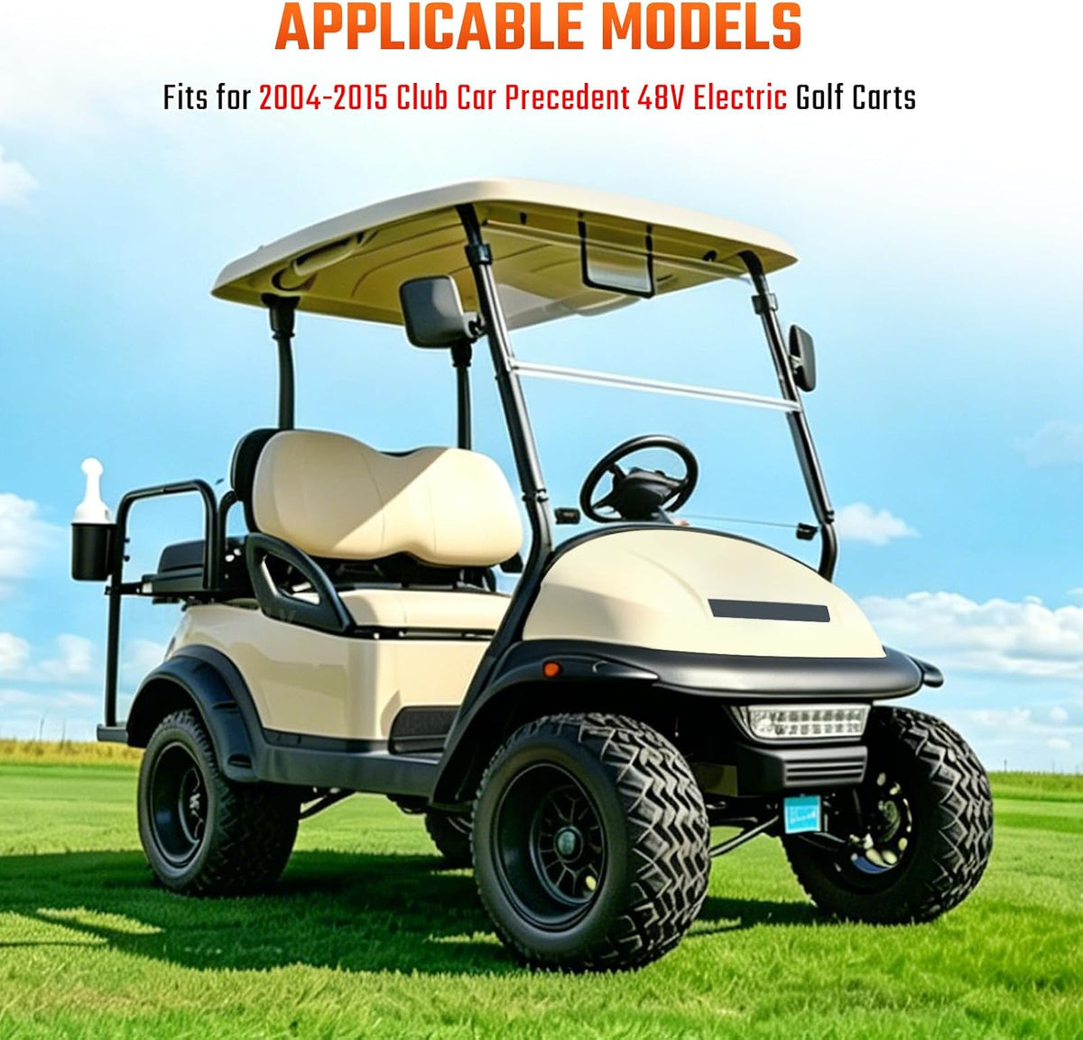 48V On-Board Computer (OBC) for Club Car Precedent 2004-2015