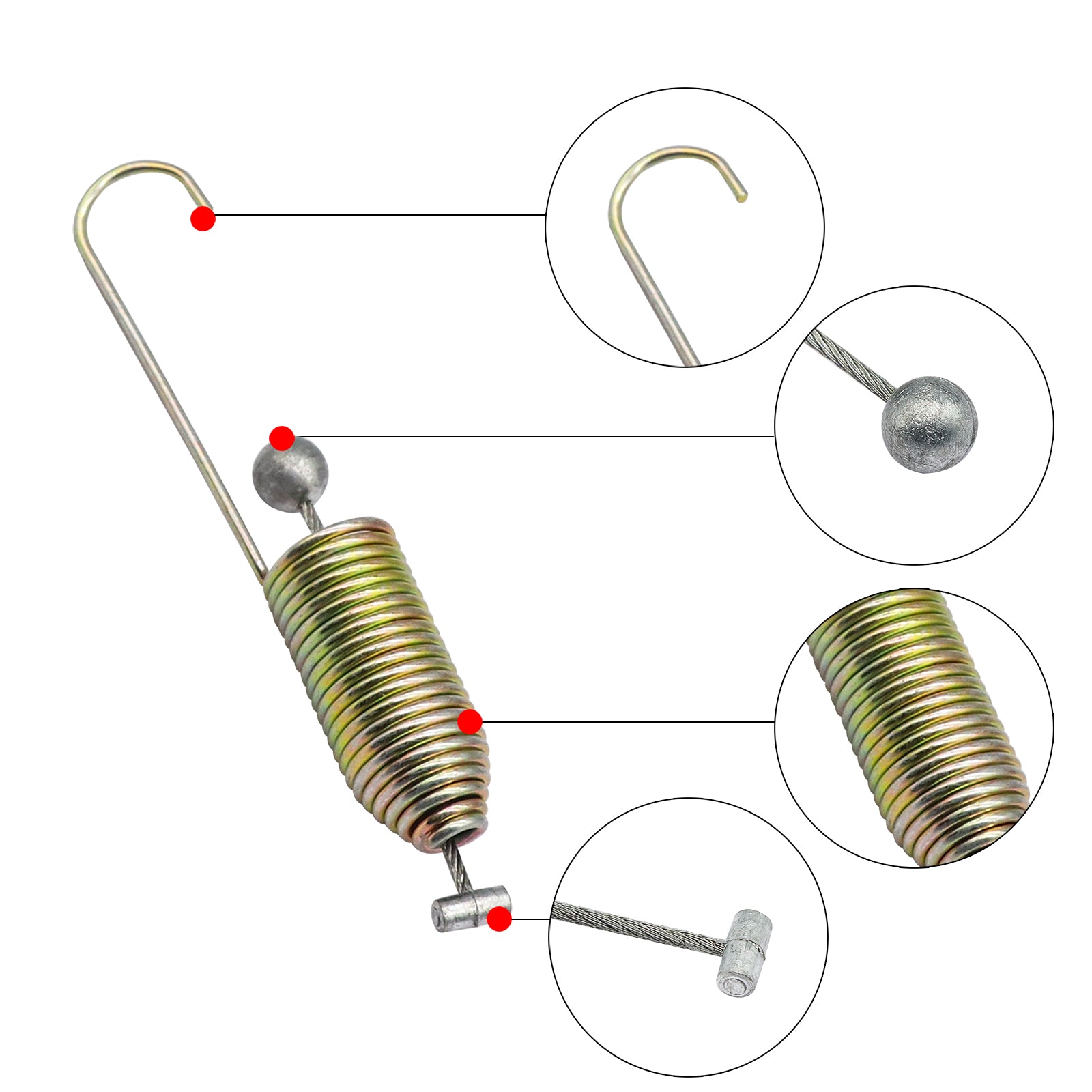 Accelerator Pedal Return Spring Add On for EZGO RXV 2008-up | Drive-up