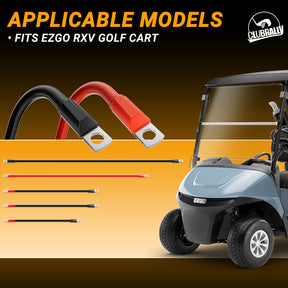 Golf Cart Battery Cables Wiring Kit for EZGO RXV | Drive-up