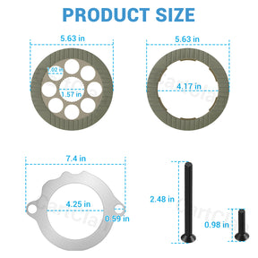 Brake Replacement Kit, Fits for Yahama G29 Gas & Electric 2007-2014 | Drive-up