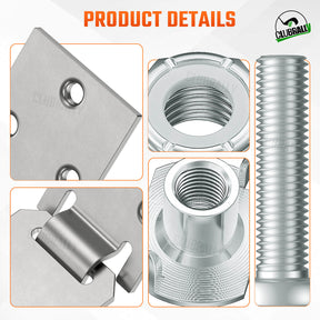 Club Car DS Seat Hinges Set 