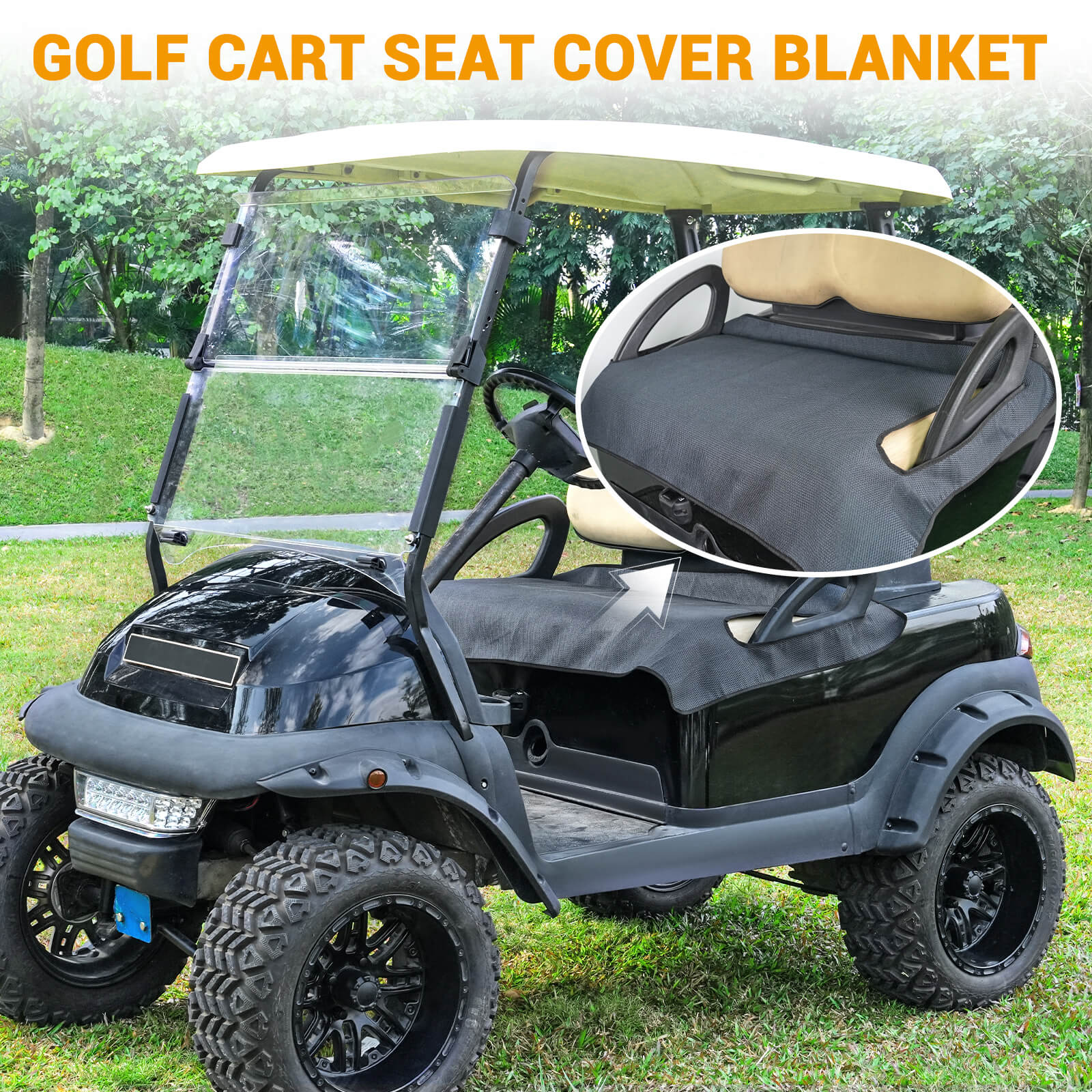 golf cart seat cover