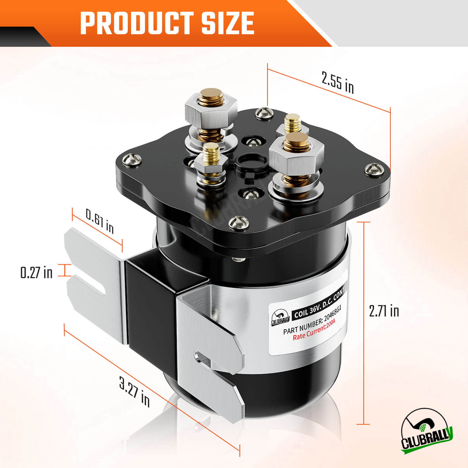 36V Golf Cart Solenoid