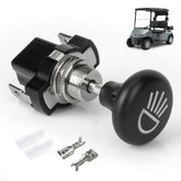 Universal Golf Cart Push Button Light Switch for Club Car Yamaha EZGO - 12Volt Light Switch, OEM #4034 | Drive-up