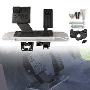 Drive-up Club Car Precedent Pedal Assembly, Club Car Pedal with Conversion Kit, Suitable for 2004-UP Precedent & 2018-Up Tempo-Universal Electric Carts, for 1st Gen and 2nd Gen, OEM #102500001, 103974821