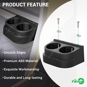 Dual Cup Holder Kit for 1993-Up Club Car DS - 2 Pcs | Drive-up