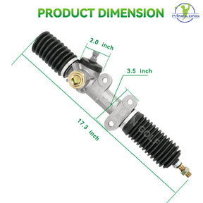 Steering Rack, Rack and Pinion, Steering Gear Box for Club Car DS, Carryall, and Turf G&E Golf Cart |Drive-up