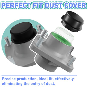 Drive-up Golf Cart Front Wheel Hub Assembly, Club Car Front Wheel Hub with Bearings Oil Dust Seal for Club Car Precedent and DS 2003-Up and Tempo 2018-Up Gas or Electric Golf Carts, OEM 102357701