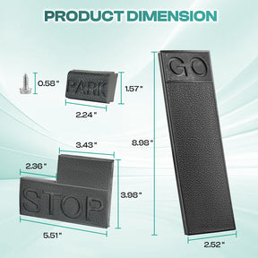 Golf Cart Pedal Set, Golf Cart Accelerator & Brake Pedal Pad Cover For Club Car DS 1981-2011, OEM #1013869 1013870 1013871 |Drive-up