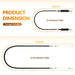 Club Car Precedent 2004-2011 Governor & Accelerator Throttle Cable | Drive-up