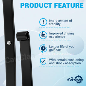 Golf Cart Rear Leaf Spring Kit Fits Club Car Precedent/Tempo/Onward | Drive-up