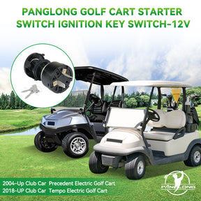 Golf Cart Ignition Switch for Club Car 2004+ Precedent & 2018+ Tempo Electric Models | Drive-up