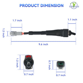 Golf Cart 48V Tow Run Switch, Include Switch and Harness, Suitable for 1995-UP 48V Club Car DS Electric Golf Cart |Drive-up