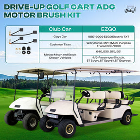 Golf Cart ADC Motor Brush Kit,Fits Club Car EZGO | Drive-up