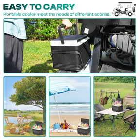 Golf Cart Cooler Fits EZGO TXT Club Car DS and Yamaha Star | Drive-up
