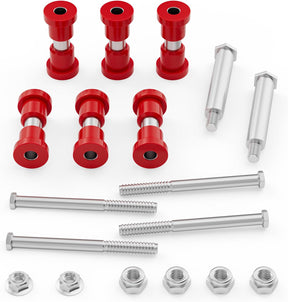 Leaf Spring Bushing Kit for EZGO TXT & PDS, Golf Cart Bushings Kit, OEM 70289G01, 1015583 |Drive-up