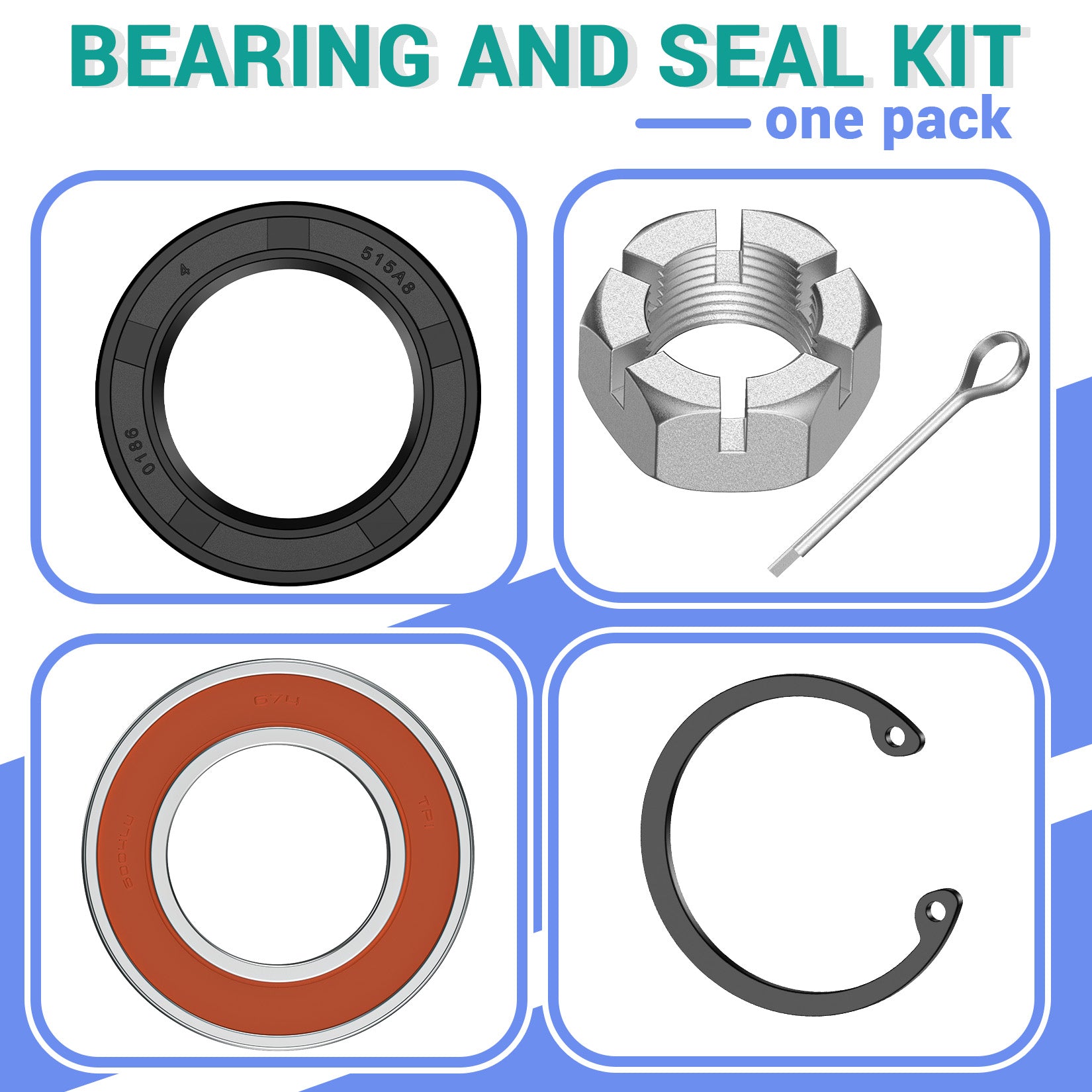 EZGO TXT Rear Splined Axle for Electric Golf Cart 1994-2013 Driver Side, 20377-G11 |Drive-up