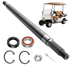 EZGO TXT Rear Splined Axle for Electric Golf Cart 1994-2013 Driver Side, 20377-G11 |Drive-up