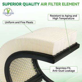 Air Box Filter Assembly for 1994-2005 EZGO Gas Golf Cart | Drive up