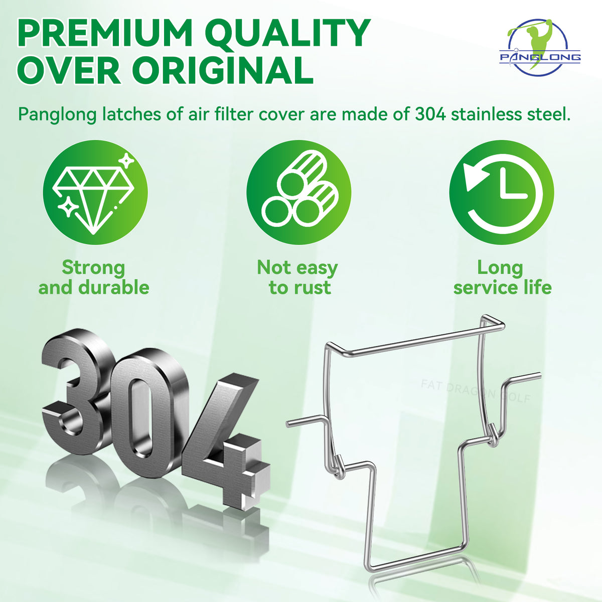 Air Filter Cover Latches for 1994-2005 EZGO - 3PCS | Drive up