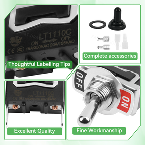 Club Car Electric Precedent Tow Run Switch for 2004-Newer Precedent Electric Models |Drive-up