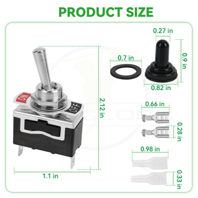 Club Car Electric Precedent Tow Run Switch for 2004-Newer Precedent Electric Models |Drive-up