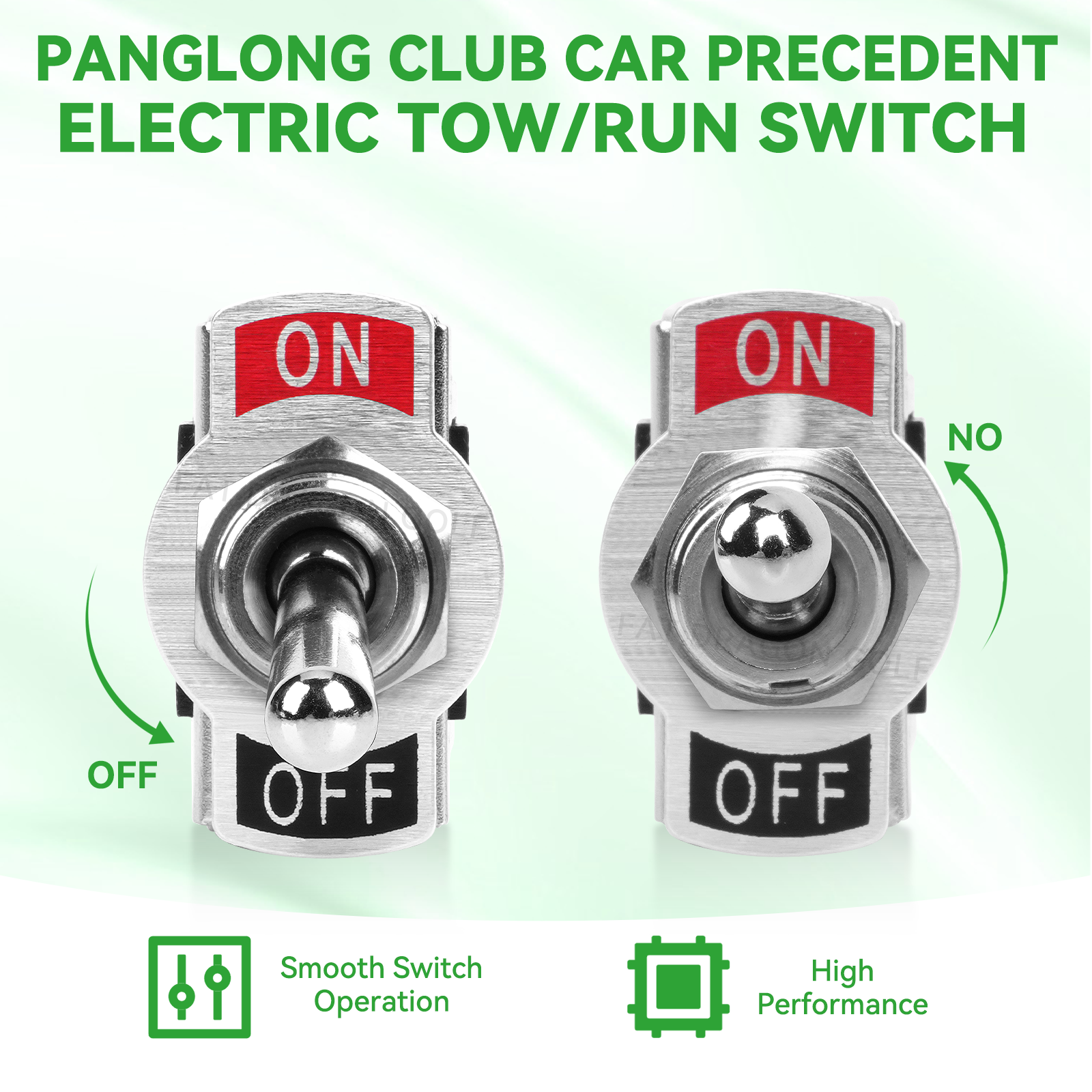 Club Car Electric Precedent Tow Run Switch for 2004-Newer Precedent Electric Models |Drive-up