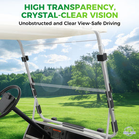 club car ds windshield for golf cart