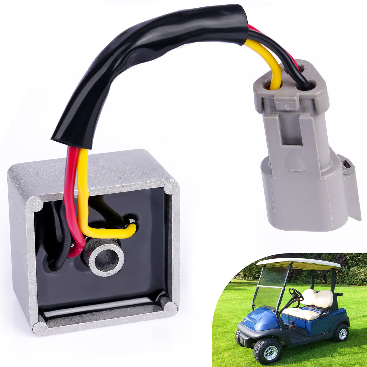 12 Volt Golf Carts Voltage Regulator for Club Car Precedent & Tempo Gas Models | Drive-up