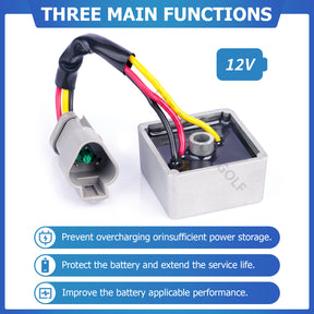 12 Volt Golf Carts Voltage Regulator for Club Car Precedent & Tempo Gas Models | Drive-up