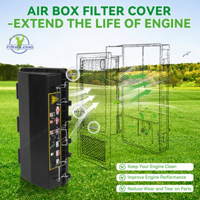 Golf Cart Air Box Filter Housing Cover 