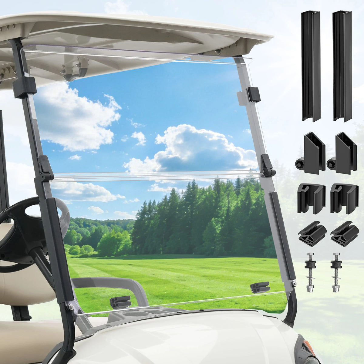 Golf Cart Windshield for Yamaha G29