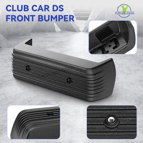 Club Car DS Front Bumper, Suitable for 1993-up Club Car DS, Club Car DS Front Bumper Replace OEM# 1016868 |Drive-up