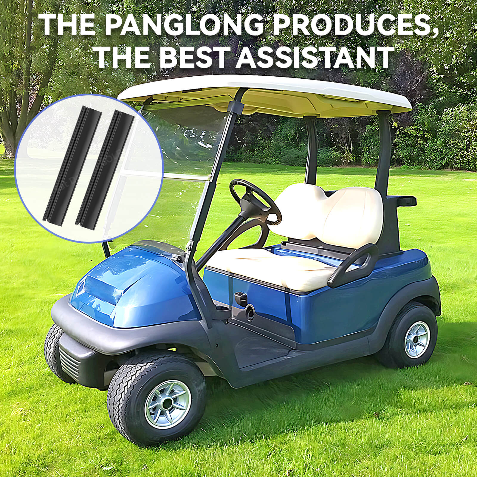 Club Car Windshield Clips Sash